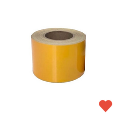 안전용품 뛰어난 시인성 10cm 45.7m 황색 일반 반사 테이프, 상품 상세페이지 참조 (4378), 1개