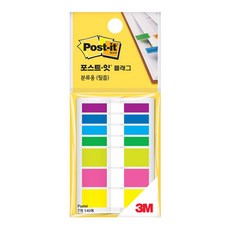 3M 3M)포스트-잇 플래그(683-파스텔/44*6mm 44*12mm)