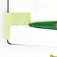 닐스 핑킹가위 웨이브 펭킹가위, 1개