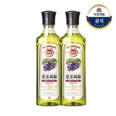 사조대림 포도씨유 500ML x2개, 2개