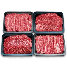 프리미엄 소고기 특수부위 3종 살치살 부채살 갈비살 야들야들한 특수부위 소한마리 3종세트, 1kg(특수부위 1kg), 1개, 1kg