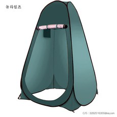뉴타임즈 텐트 야외 캠핑화장실 탈의천막 자동 샤워 샤워 샤워천막 낚시 목욕화장실 탈의장, 7.04 * 1개, 1개