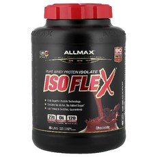 올맥스 단백질 ISOFLEX 분리 유청 프로틴 초콜릿 헬스 쉐이크 파우더 분말 2.27kg