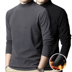 미사 1+1 남성 겨울 기모 반목티 등산복 작업복 히트텍