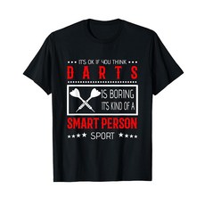 Darts ダーツ ダーツ その類の賢い人たちのスポーツ Tシャツ