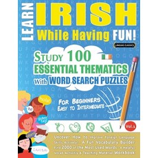 (영문도서) Learn Irish While Having Fun! - For Beginners: Easy to Intermediate - Study 100... Paperback, Linguas Classics, English, 9798349012884