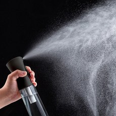 27리빙 압축 안개분사 미세분무기 대용량, 160ml 5개입, 블랙