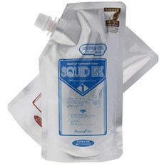 뷰티원 스퀴드 잉크컬러 트리트먼트 오징어먹물 염색약 1제 500ml + 2제 500ml, 다크브라운, 1개