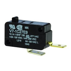 하니웰 HONEYWELL S&C V7-1C27E9 마이크로 SW 핀 플런저 SPST-NO 15A 277V (1개) 267298 8494796254, HONEYWELL S&C V7-1C27E9 마이크로 S, 1개