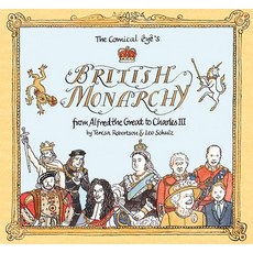 (영문도서) The Comical Eye's British Monarchy: From Alfred the Great to Charles III Paperback, Selfmadehero, English, 9781914224140