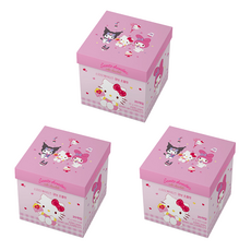 산리오 캐릭터즈 큐브 초콜릿, 90g, 3개