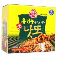오뚜기 유기농 낫또 50g X 12개 나또 콩 코스트코