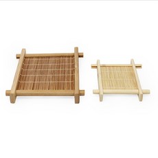 소소 대나무 컵받침 커피잔받침, 우드 소