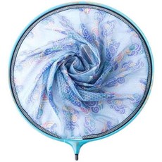 물고기뜰채 대형 저수지 선상 방파제 큰 해루질 낚시 그물 뜰채, 2_파란색