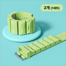 바디숨 손목 중량밴드 스포츠 헬스 웨이트 홈트 체력증진 근력 운동, 500g, 그린(2개) 1SET