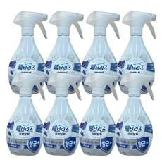 페브리즈 플러스 깨끗한 향 370ml / 8개 소파 룸 실내 의류 섬유 탈취제
