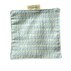 아르도엘 패브릭 티코스터 컵받침 테이블코스터 컵받침, 1개, 블루 스트라이프