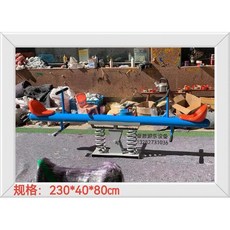 놀이터 시소 스프링 유치원 학교 놀이기구 어린이집 시소기구, d. 이중 스프링 강화 시소 블루-그레이