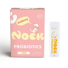 노크 강아지 생 유산균 장건강 신장 배변활동 면역력 영양제 60g, 1개