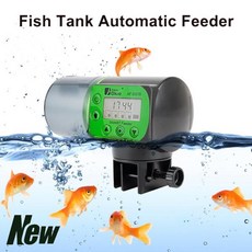 물고기자동급여기 수족관 탱크 자동 물고기 먹이 타이머 디지털 LCD 먹이 전자 지능 능력 피더 신제품, 2021B Circular ring, 2) 2021B Circular ring