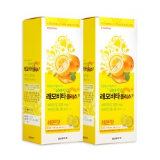 경남제약 레모비타플러스 레몬맛 120정 X 2개 비타민캔디, 6개