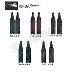 海豹潛水 義大利C4 H.Dessault Carbon碳纖維彩魂系列長蛙 潛水蛙鞋 碳纖維長蛙 自由潛水, WATER-藍彩魂,38/39鞋套黑