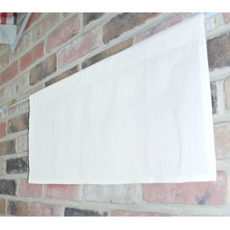 솔리드 심플린넨 아이보리 바란스커튼 (미니사이즈) 가리개 (국내산)