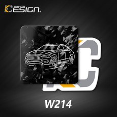 KESIGN W206-1 汽車香氛片，天然植物萃取，持久清新，適用於各種車型, 0.51g, 1個