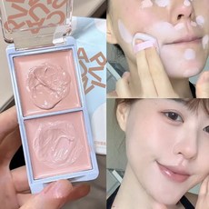 [동안치트키] 듀얼 핑크컨실러 리프팅 생기 브라이트닝 동안메이크업 하이라이터, 1개, 듀얼브라이트닝크림