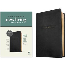 (영문도서) NLT Large Print Thinline Center-Column Reference Bible Filament Enable... Imitation Leather, Tyndale House Publishers, English, 9781496489944