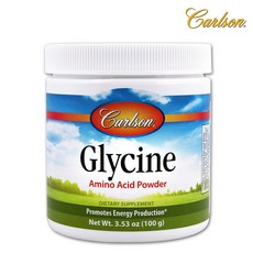 Carlson Labs 甘胺酸氨基酸粉, 100g, 1罐