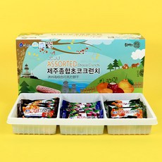 제주 종합초코크런치 기념품 간식 선물, 1개, 165g