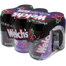 한국BS 웰치스 제로 그레이프맛 캔, 355ml, 9개