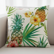 서플라이랩 디자인 프린팅 쇼파쿠션 컬렉션 국산솜포함, 16.파인애플