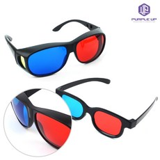 퍼플업 어린이 3D안경 쓰리디안경 3D 입체안경 1개 일반형/고글형, 일반형