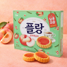 [청우식품] 플랑 납작복숭아 160g, 10g