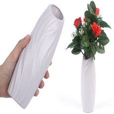 올데이 꽂화병 타원형 플라스틱화병, 민트