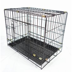 優旺寵物 附底盤活動折疊式靜電粉體烤漆寵物籠, 1個