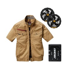 BURTLE 空調服套裝 AC7146系列 風扇衣含電池與風扇組