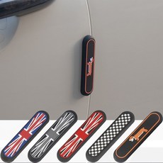 미니쿠퍼 도어가드 자동차 유니언잭 문콕방지 실외 악세사리 용품, 1세트, 불독(2PCS)
