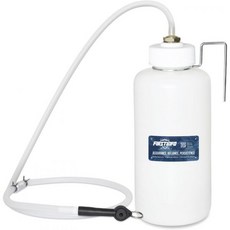 퍼스트인포 33 온스1리터 용량 브레이크 서비스 플루이드 블리더 병수신기 역류 방지 체크 밸브 + 고리 고정, 1.5L Standard, 1개