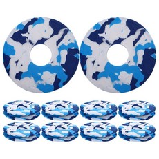 Toddmomy 낚시줄 감기기 20 개 세트 경량 콤팩트 낚싯줄 오거나이저 낚싯줄 홀더 낚싯줄 보호 6×6×0.5인치 낚시소품 낚시용품용