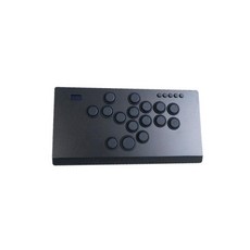 히트박스 컨트롤러 메탈 스트리트 파이터 6 ps5 철권 격투 조이스틱, 흑요석 블랙(16키 디럭스), 1개