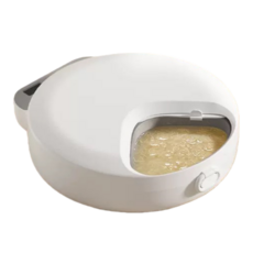 【限時下殺】 PETWANT 四餐寵物餵食器 F26-L 超商限2台, 1個, 白色