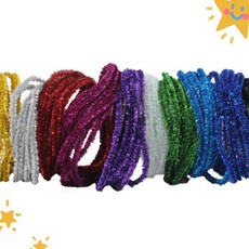 반짝이 모루 벌크 10개입 혼합세트 공예철사