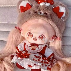20cm 인형 드레스 솜인형 선물 솜인형옷 피규어 키트 드레스업 솜깅이 봉제 아이돌, 20cm 스켈리턴 없음, 전갈자리+DIY도구+출생증명서