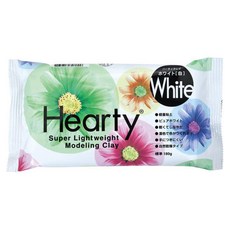 가볍고 부드러운 경량점토 파디코 하티 백색 180g, 1개