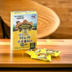 마누카프로폴리스 벌꿀캔디 10정, 42g, 10개
