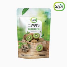 뉴뜨레 뉴질랜드산 냉동그린키위 3000g(1kgx3팩) 무가당 홀 / 드라이아이스 포장, 3kg(1kgx3), 1개