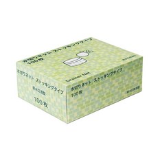 水槽排水口濾網，彈性伸縮濾網，廚房過濾網，100入, 1個, 100枚